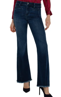 Jeans|Jeans-Liverpool Los Angeles PETITE HANNAH ECO FLARE WITH WELT POCKETS Mountdora