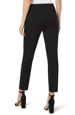 Pants-Liverpool Los Angeles PETITE KELSEY TROUSER SUPER STRETCH Black