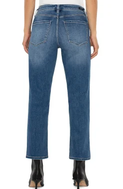Jeans-Liverpool Los Angeles PETITE KENNEDY CROP STRAIGHT - ECO Mcallaster