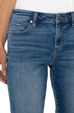Jeans-Liverpool Los Angeles PETITE KENNEDY CROP STRAIGHT - ECO Mcallaster