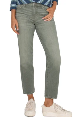 Jeans-Liverpool Los Angeles PETITE LIV NON-SKINNY SKINNY Vintagegreen