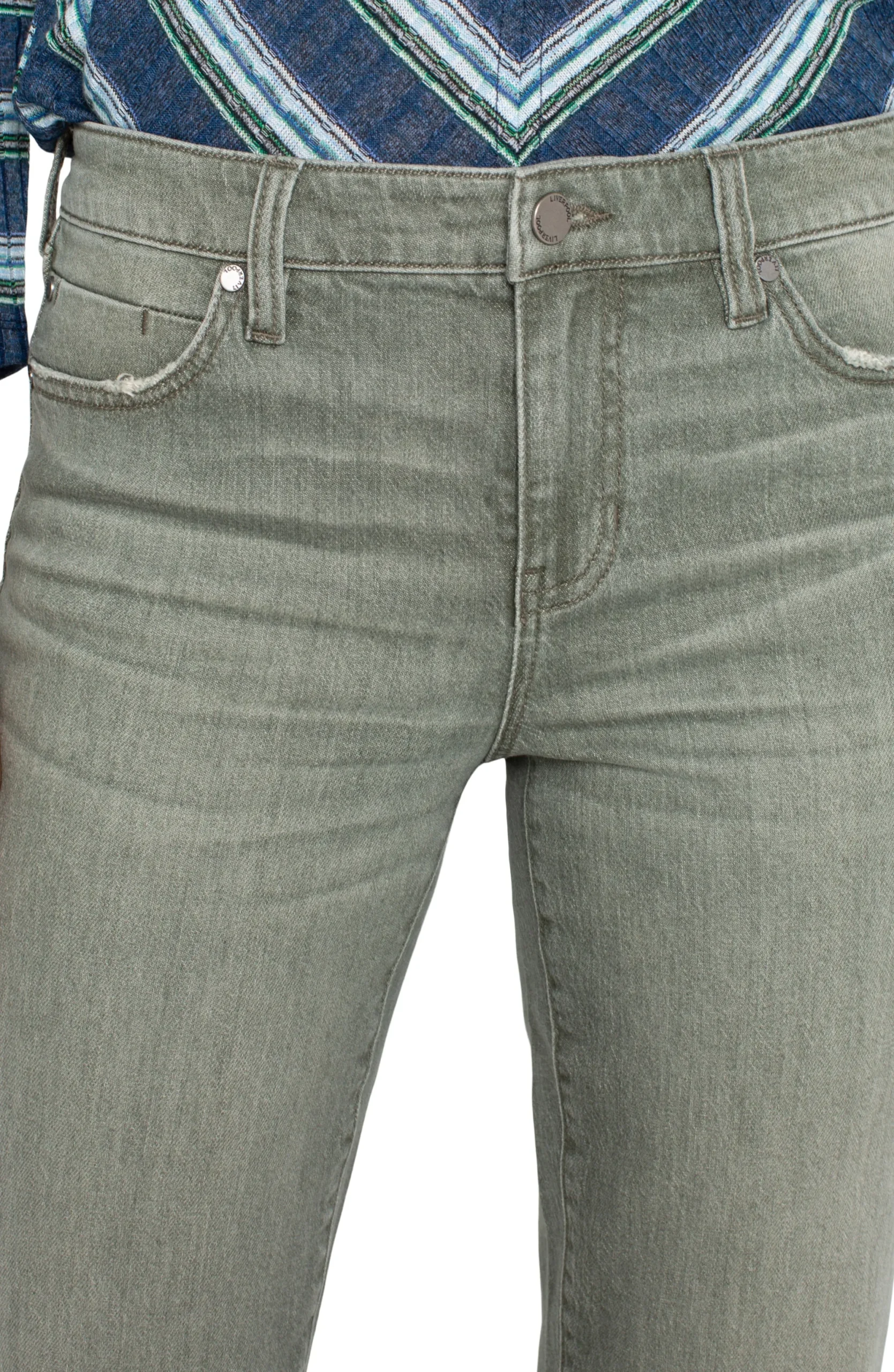 Jeans-Liverpool Los Angeles PETITE LIV NON-SKINNY SKINNY Vintagegreen