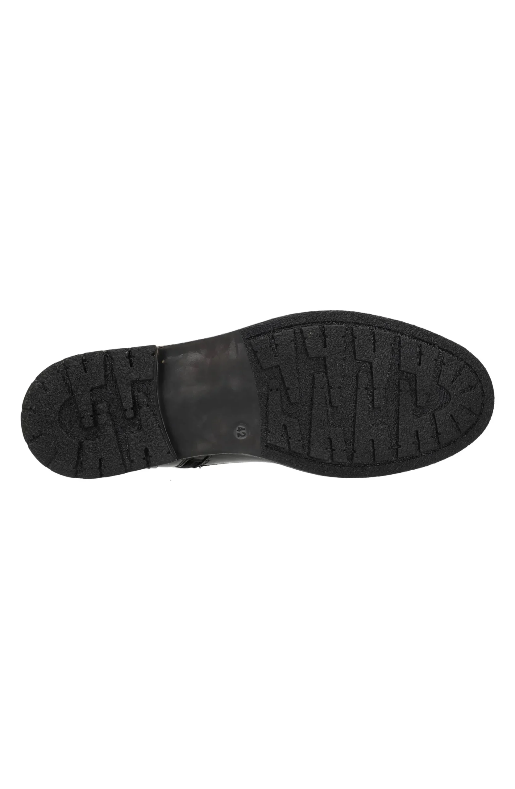 Boots-Liverpool Los Angeles RICHARD BURNISHED LEATHER LACE UP BOOT Black