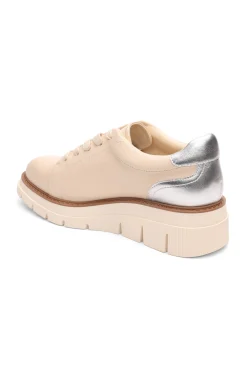 Sneakers-Liverpool Los Angeles RIVERSIDE LACE UP PLATFORM WITH RIDGE SOLE Ecrusilver
