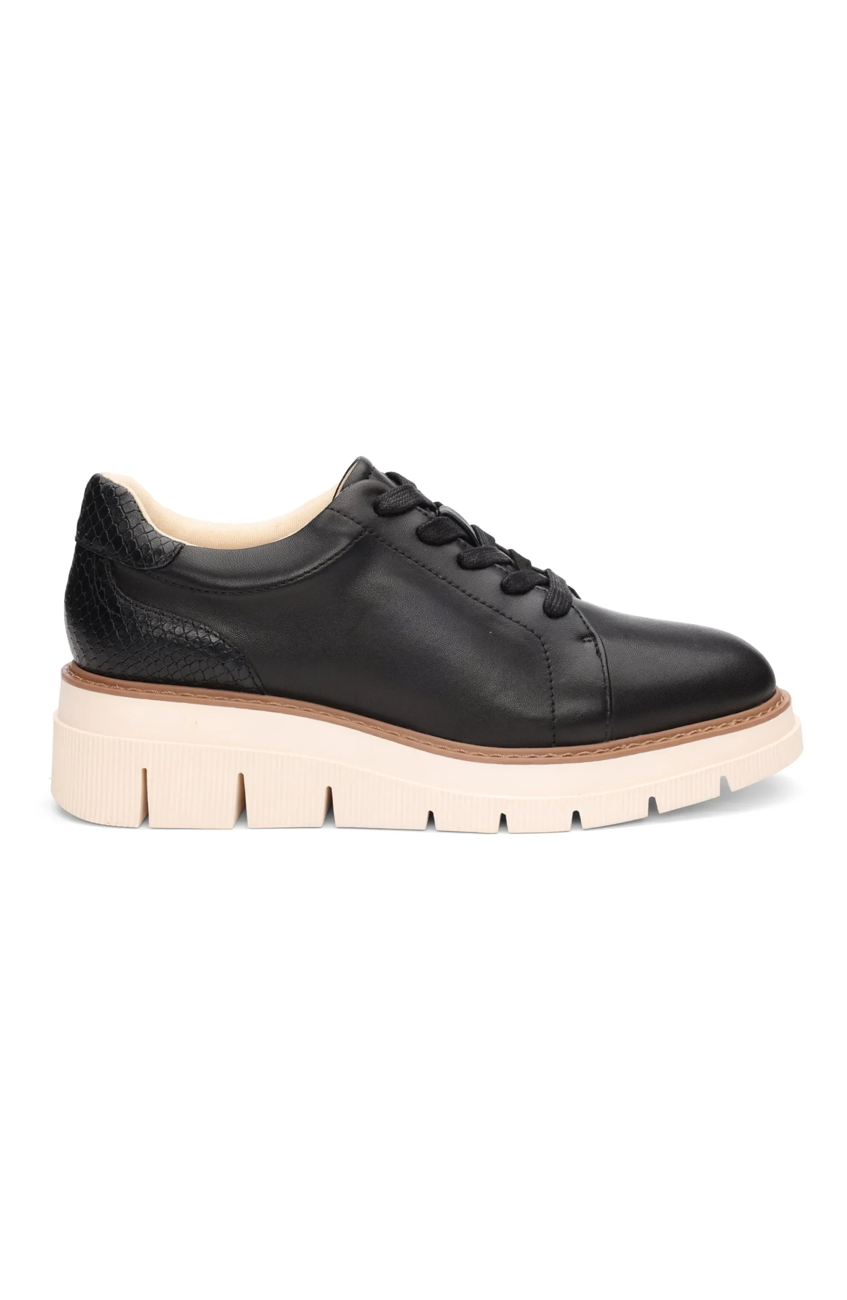 Sneakers-Liverpool Los Angeles RIVERSIDE LACE UP PLATFORM WITH RIDGE SOLE Black