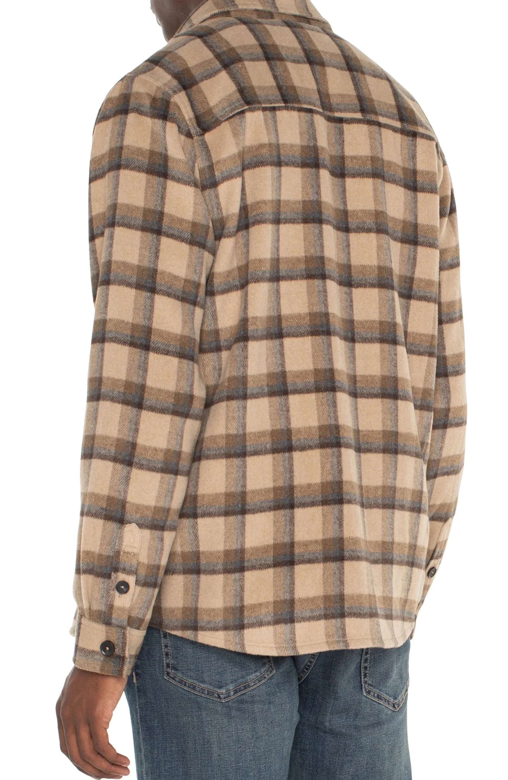 Jackets & Blazers-Liverpool Los Angeles SHIRT JACKET Tanbrownmulti
