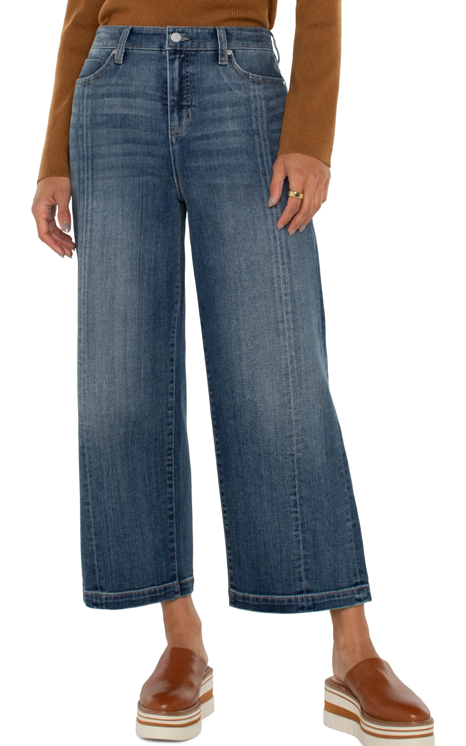 Jeans|Wide-Leg-Liverpool Los Angeles STRIDE HI-RISE WIDE LEG ECO DENIM Jennylake