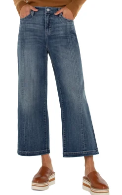 Jeans|Wide-Leg-Liverpool Los Angeles STRIDE HI-RISE WIDE LEG ECO DENIM Jennylake