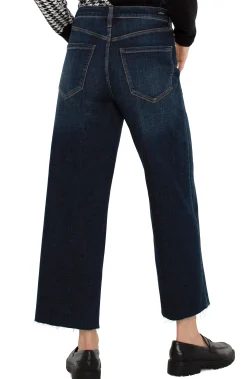 Wide-Leg|Jeans-Liverpool Los Angeles STRIDE HI-RISE WITH CUT HEM Eastmoor