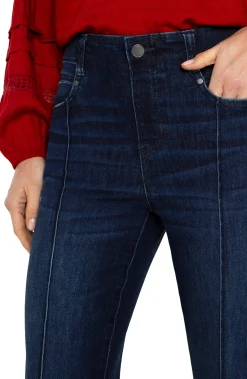 Jeans-Liverpool Los Angeles THE GIA GLIDER® FLARE WITH PINTUCKS Upland