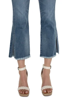 Jeans|Crops-Liverpool Los Angeles THE GIA GLIDER® CROP ECO FLARE Cherrycreek