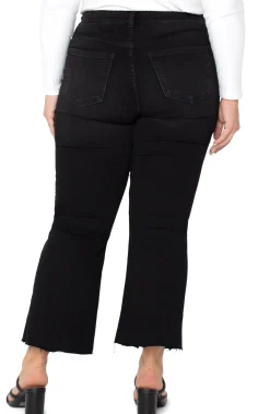 Jeans-Liverpool Los Angeles THE GIA GLIDER® CROP FLARE TWISTED SEAM Lostcreek