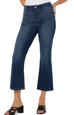 Jeans|Crops-Liverpool Los Angeles THE GIA GLIDER® CROP FLARE Bonelli