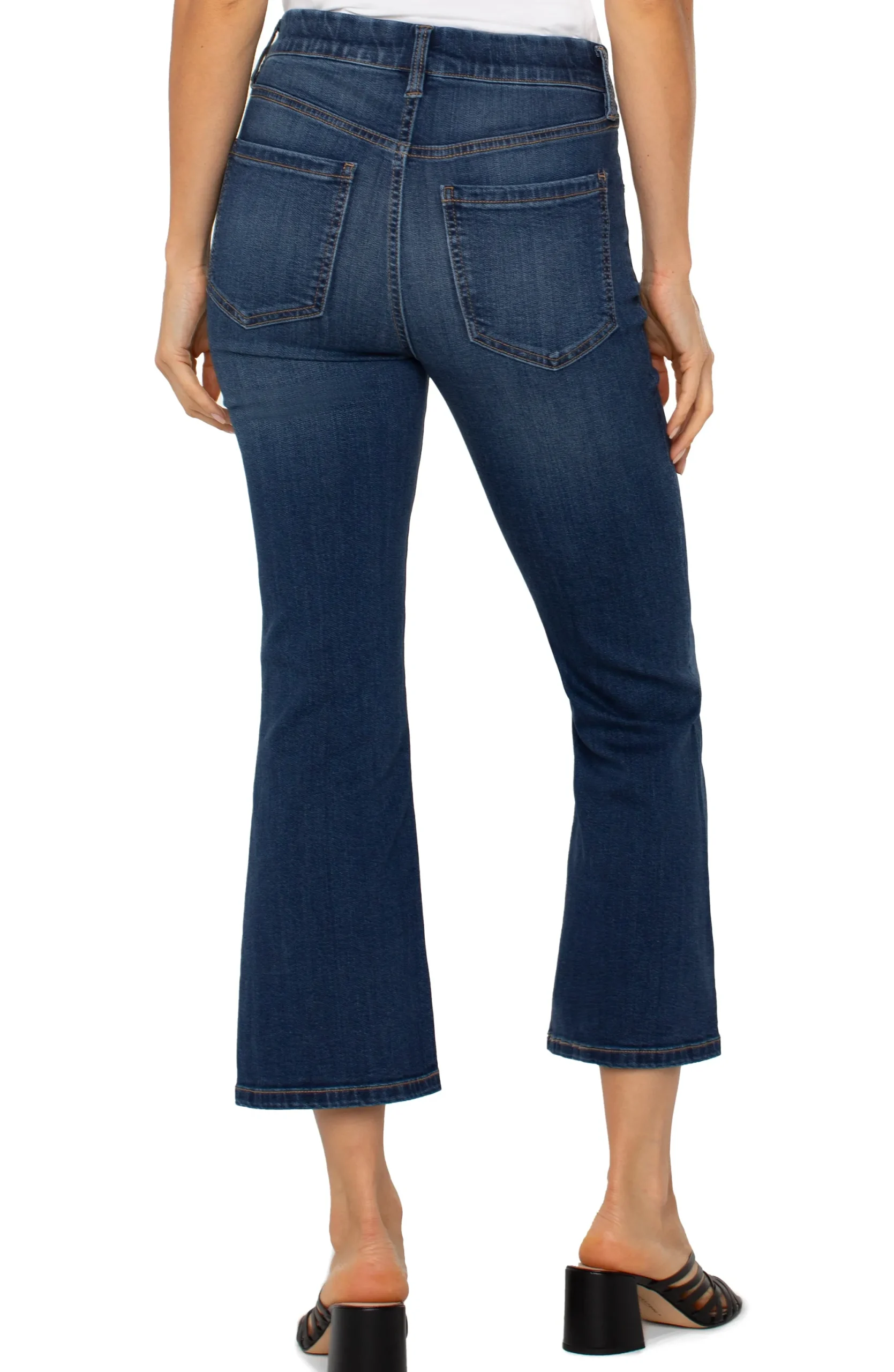 Jeans|Crops-Liverpool Los Angeles THE GIA GLIDER® CROP FLARE Bonelli