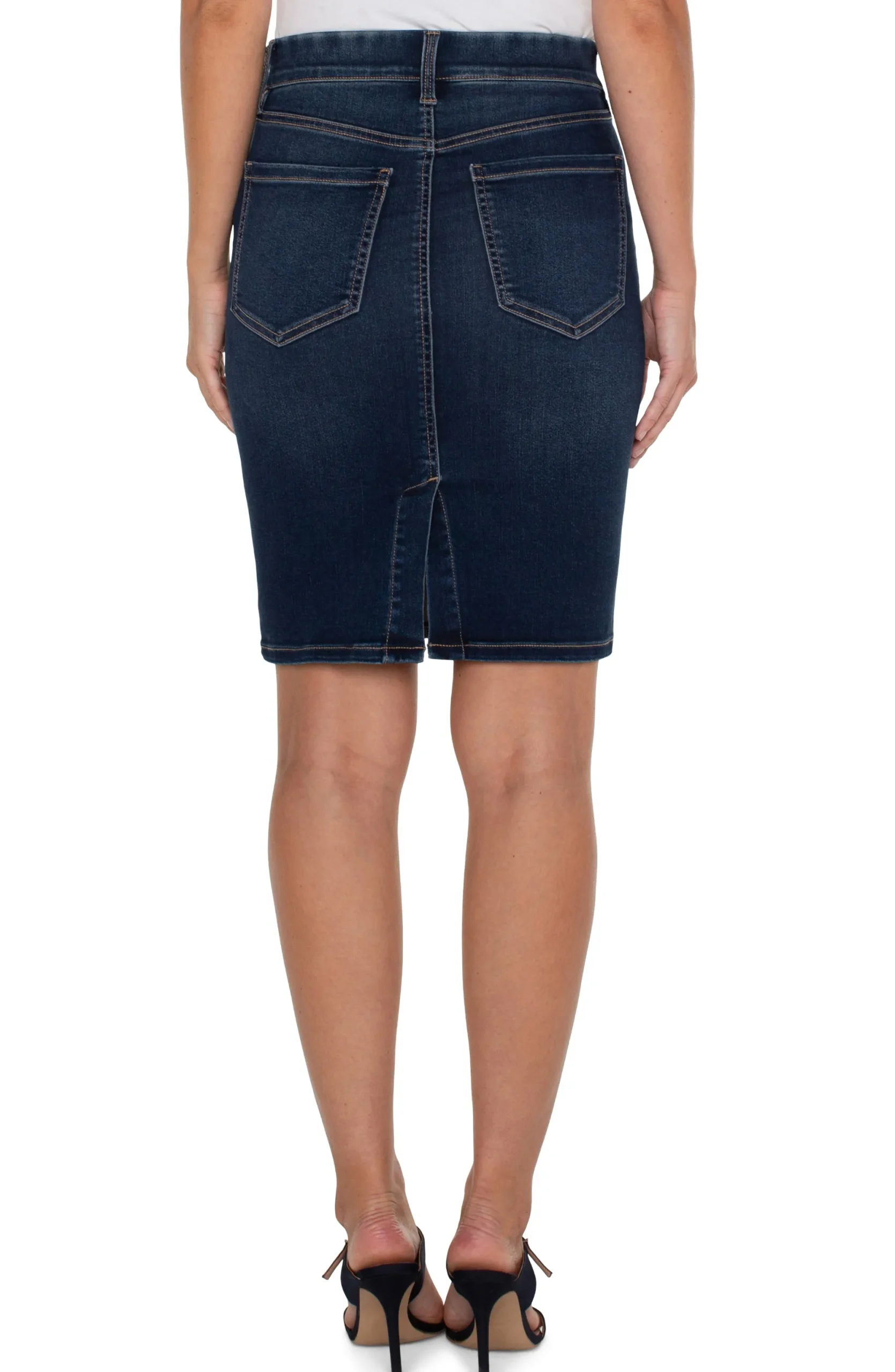 Skirts|Skirts-Liverpool Los Angeles THE GIA GLIDER® FOREVER FIT PENCIL SKIRT Sanmarcos