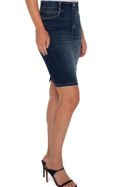 Skirts|Skirts-Liverpool Los Angeles THE GIA GLIDER® FOREVER FIT PENCIL SKIRT Sanmarcos