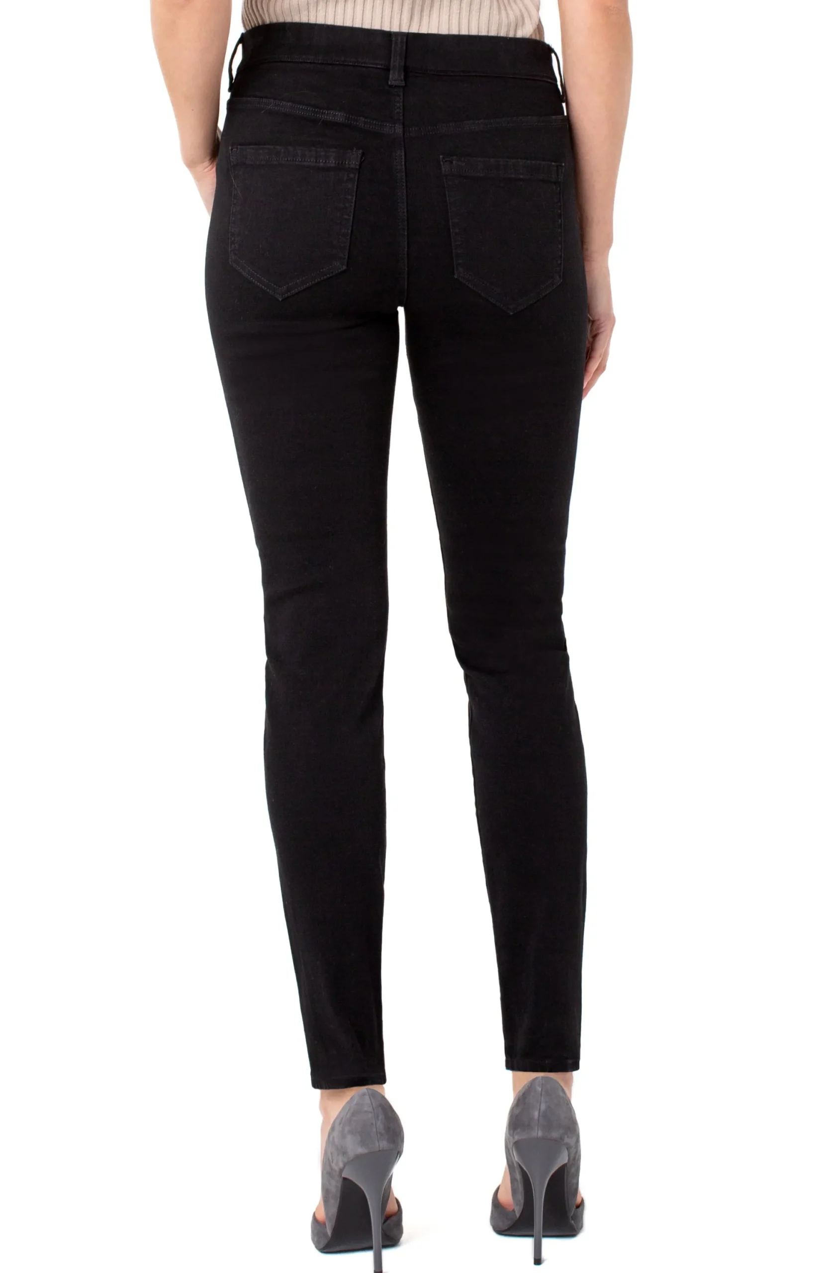 Skinny|Jeans-Liverpool Los Angeles THE GIA GLIDER® PULL-ON SKINNY ECO Blackrinse