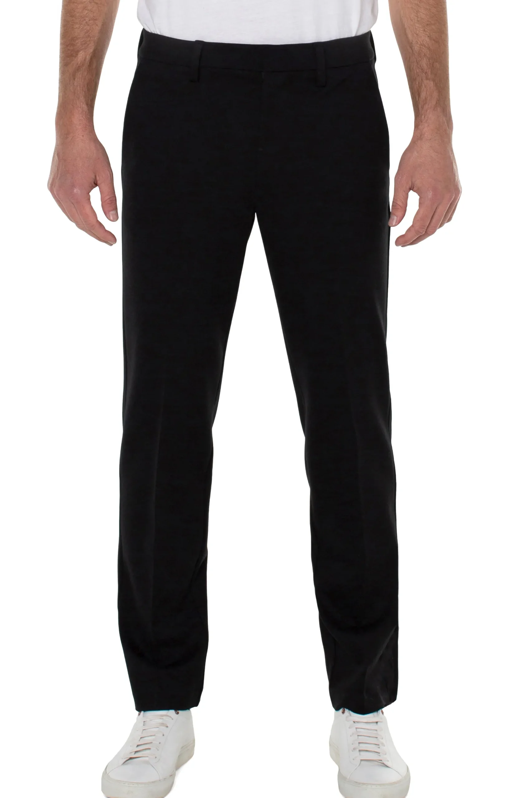 Pants-Liverpool Los Angeles TROUSER STRAIGHT Black