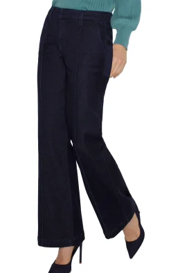 Jeans|Pants-Liverpool Los Angeles TROUSER WITH PINTUCKS Sturgis