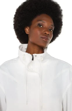 Jackets-Liverpool Los Angeles ZIP UP DOLMAN JACKET Porcelain